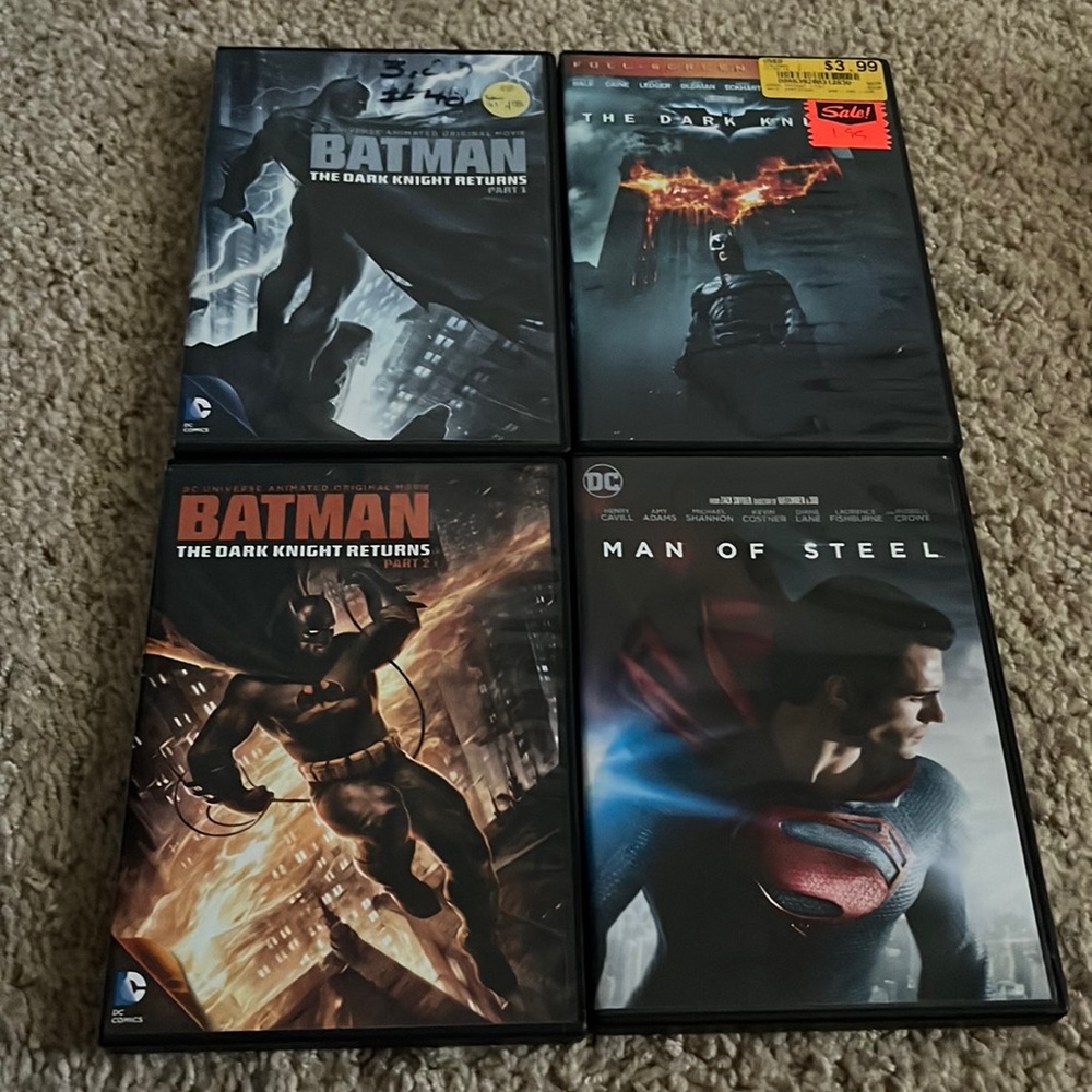 DC DVD Movie Bundle